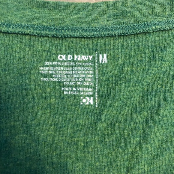 Old Navy Green Long Sleeve Top - Picture 2 of 2